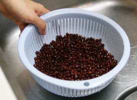 小豆を洗う