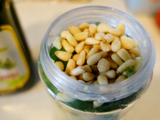 ジェノベーゼのレシピ　フレッシュ・バジルを使ったバジルソース・パスタのレシピ