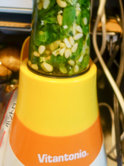 ジェノベーゼのレシピ　フレッシュ・バジルを使ったバジルソース・パスタのレシピ