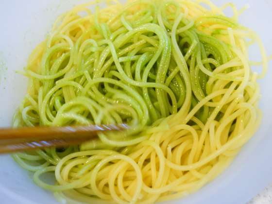 ジェノベーゼのレシピ　フレッシュ・バジルを使ったバジルソース・パスタのレシピ