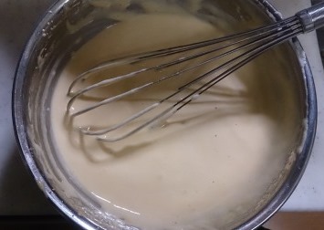 手作りメープルシロップシフォンケーキ・ノンオイル