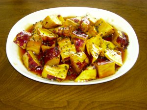 大学芋のたれ・レシピ