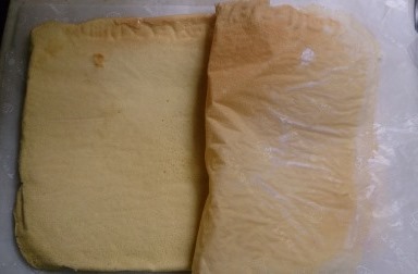 手作り米粉のロールケーキ