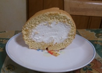 手作り米粉のロールケーキ
