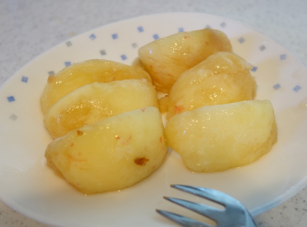 桃の剥き方切り方