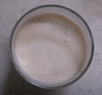 手作り桃のムース