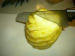 パイナップルの切り方